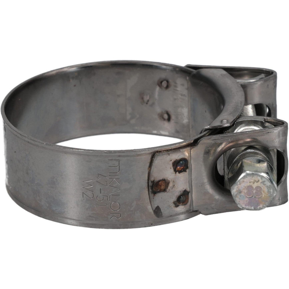 Mikalor 301913-5 T-Bolt Hose Clamp 1.85 to 2.01" Hose, 25/32" Wide, Stainless Steel