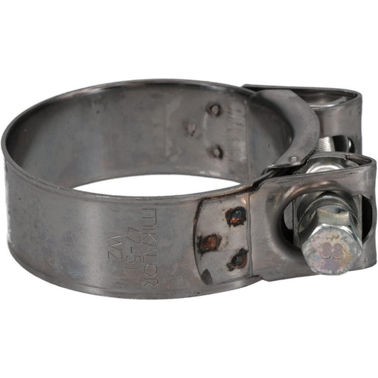 Mikalor 301913-5 T-Bolt Hose Clamp 1.85 to 2.01" Hose, 25/32" Wide, Stainless Steel
