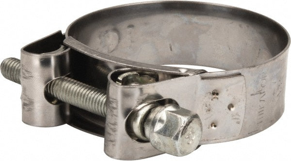 Mikalor 301918-6 T-Bolt Hose Clamp 2.68 to 2.87" Hose, 63/64" Wide, Stainless Steel