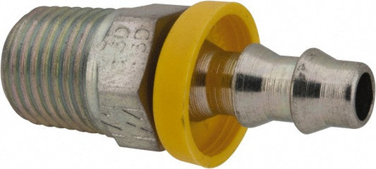 Parker 31382-4-4 Hydraulic Hose Male NPTF Pipe Swivel Fitting 6.40 mm Hose ID, Hose Size 4, 1/4-18 Thread