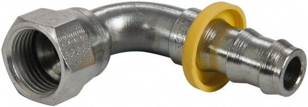 Parker 33982-8-8 Hydraulic Hose Short Drop Female JIC Swivel 90 deg Elbow 12.70 mm Hose ID, Hose Size 8, 3/4-16 Thread