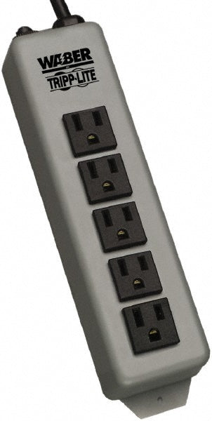 Tripp-Lite 602-15 5 Outlets, 120 VAC15 Amps, 15' Cord, Power Outlet Strip