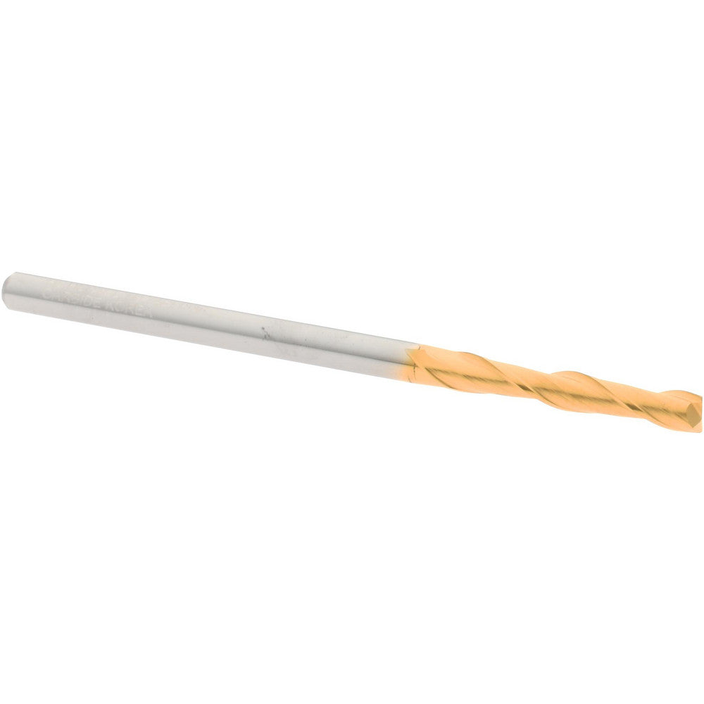 Hertel 74611336 Square End Mill 1/8" Dia, 3/4" LOC, 2 Flute, Solid Carbide