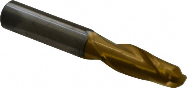 Hertel E6249024 Ball End Mill 3/8" Dia, 1" LOC, 2 Flute, Solid Carbide