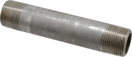 Merit Brass 4516-600 Stainless Steel Pipe Nipple 1" Pipe, Grade 304 & 304L