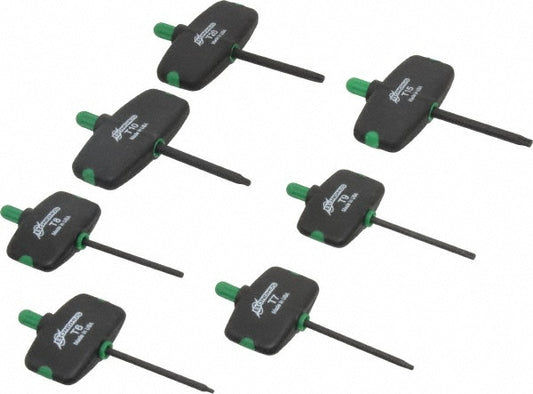 Bondhus 34745 Torx Key Set 7 Pc, Wing Handle, T6 to T20