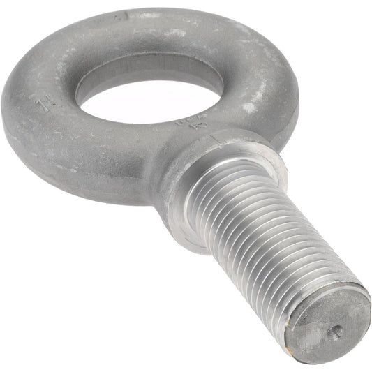 Gibraltar P14753GB Fixed Lifting Eye Bolt With Shoulder, 21,000 lb Capacity, 1-1/2-6 Thread, Grade 1030 Steel
