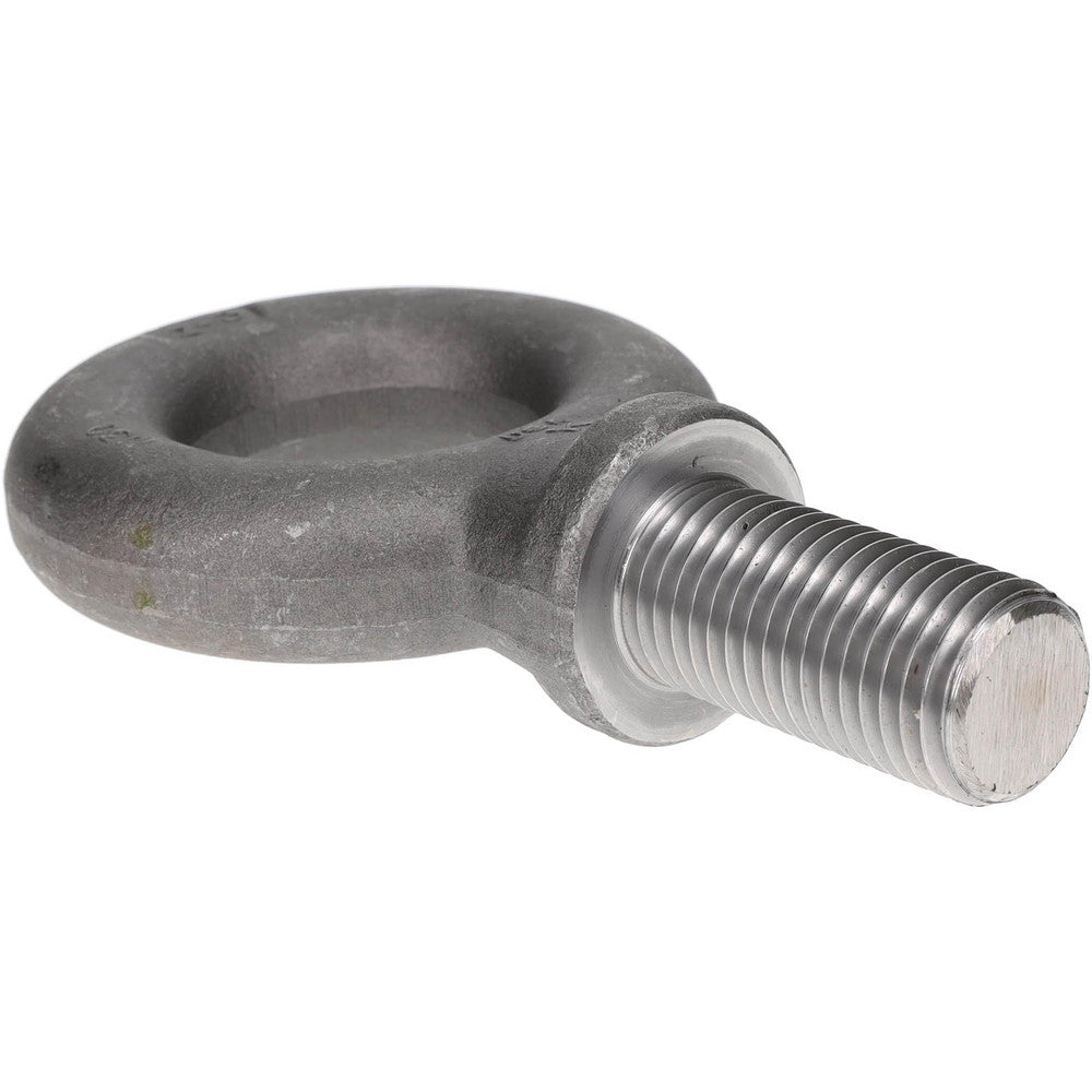 Gibraltar P14030MGB Fixed Lifting Eye Bolt With Shoulder, 14,100 lb Capacity, M30 x 3.50 Thread, Grade 1030 Steel