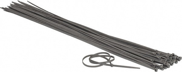 ACT AL-48-175-8-L Cable Tie Duty 48.562" Long, Gray, Nylon, Standard