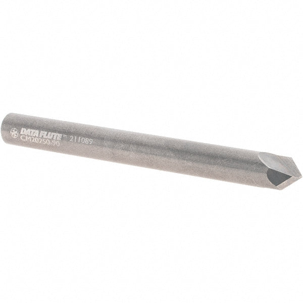 Data Flute Cnc 34756-00-D Chamfer Mill 2 Flutes