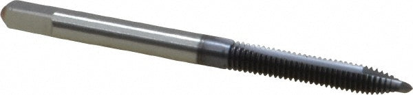Kennametal 4131824 Spiral Point Tap M4x0.7 Metric Coarse, 2 Flutes, Plug Chamfer, 6H Class of Fit, HSS, TiCN Coated