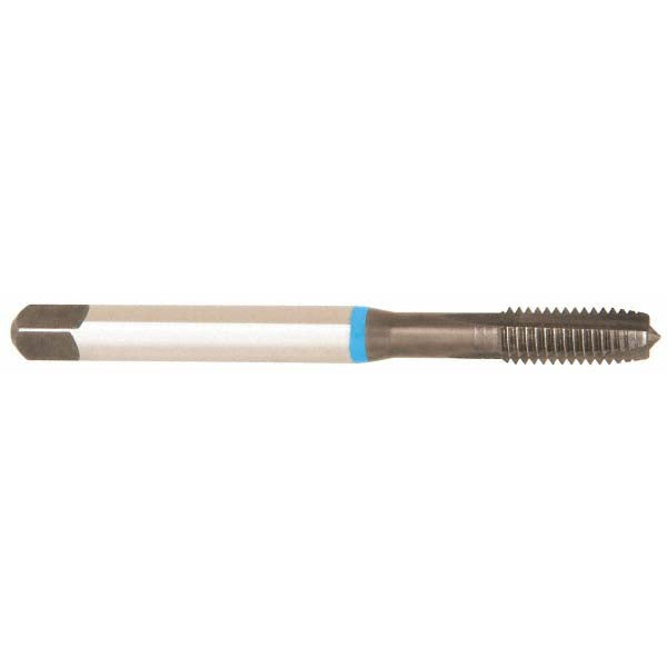 Emuge BU203010.5617 Spiral Point STI Tap 1/4-20 UNC, 3 Flutes, Plug, Cobalt, Nitride Finish
