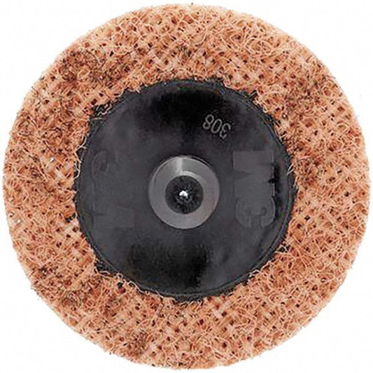 3M 7000000704 Quick-Change Disc Roloc TR, 1" Dia, Aluminum Oxide, Non-Woven