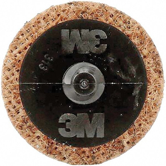 3M 7000120997 Quick-Change Disc Roloc TSM, 1-1/2" Disc Dia, Aluminum Oxide, Non-Woven