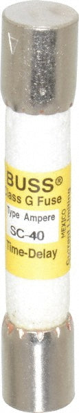 Cooper Bussmann SC-40 Fuse Time Delay, G, 40.00 A