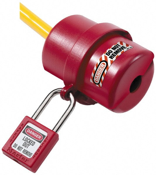 AccuformNMC LP487 Circuit Breaker Lockout 1 Padlock Max, 5.86" High, 2.22" Wide