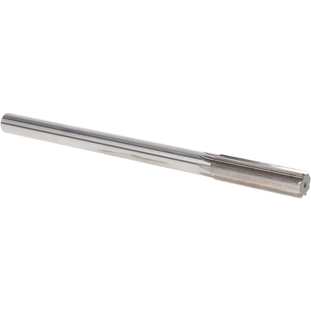 Value Collection SM0406210 Chucking Reamer 0.6210" Dia, 9" OAL, 2-1/4" Flute Length, Straight Flute, Straight-Cylindrical Shank, HSS