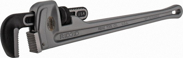 Ridgid 31105 Straight Pipe Wrench 3" Max, 24" OAL, Aluminum