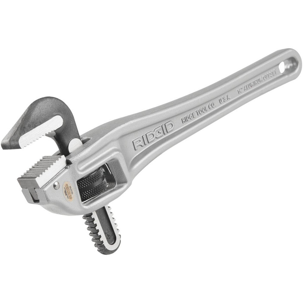 Ridgid 31120 Offset Pipe Wrench 3/8 to 2", 14" OAL, Aluminum