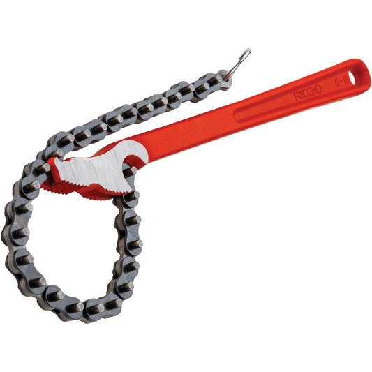 Ridgid 31310 Chain & Strap Wrench 2" Max Pipe, 15-3/4" Chain Length