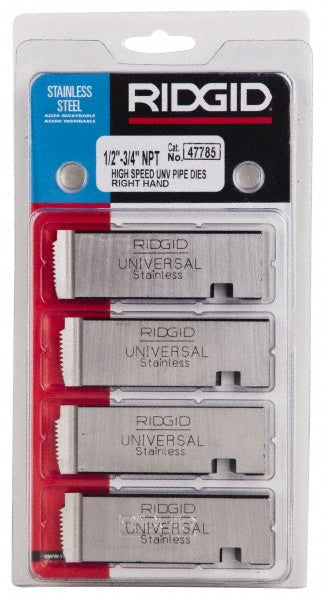 Ridgid 47785 Thread Chaser 1/2-14 to 3/4-14 NPT, 12 &deg Hook Angle, Right Hand