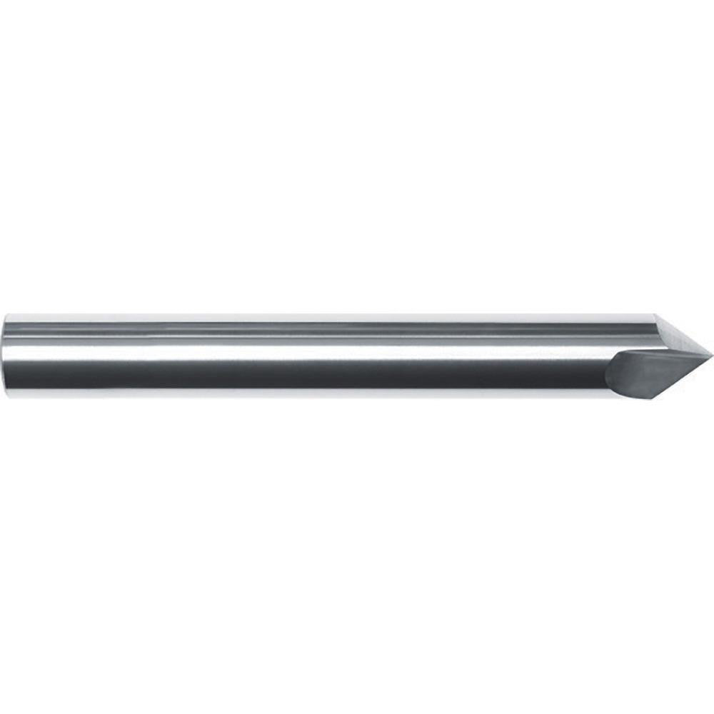 Internal Tool 64-6850 Chamfer Mills Included Angle 90  Chamfer Mill Material Solid Carbide  Coating/Finish Bright/Uncoated  Cutter Head Diameter (Fractional Inch) 3/16  Cutter Head Diameter (Decimal Inch) 0.1875  Number Of Flutes 2