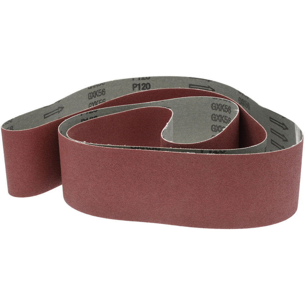 Tru-Maxx 7235 Abrasive Belt 3" Wide, 90" Long, 120 Grit, Aluminum Oxide