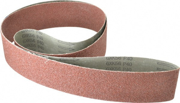 Tru-Maxx 7231 Abrasive Belt 3" Wide, 90" Long, 40 Grit, Aluminum Oxide