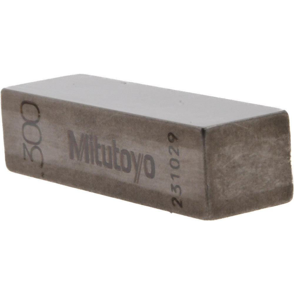 Mitutoyo 611193-531 Rectangle Steel Gage Block 0.3", Grade 0
