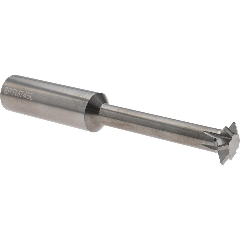 Scientific Cutting Tools, Inc. SPTM745L Single Profile Thread Mill 1-1/4-4 to 1-1/4-8, 4 to 8 TPI, Internal & External, 6 Flutes, Solid Carbide