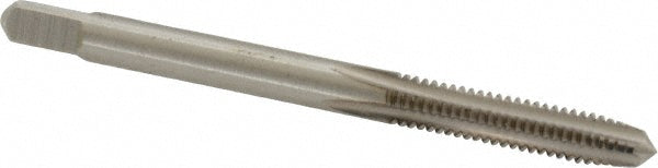 Kennametal 4131499 Straight Flute Tap #8-32 UNC, 4 Flute, Plug Chamfer, 3B Class of Fit, High-Speed Steel, Bright/Uncoated Finish