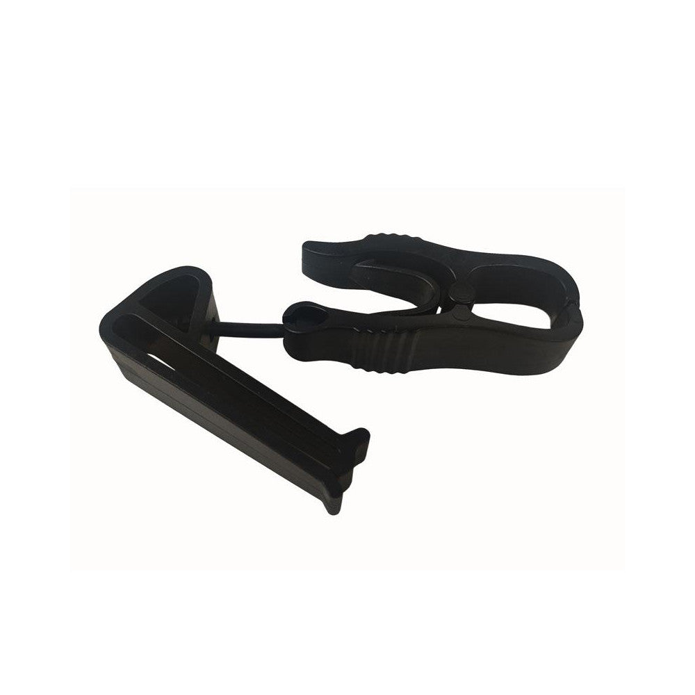 PRO-SAFE BS-B Glove Clip With Belt Slot, Plastic, Lime, 1 Pair