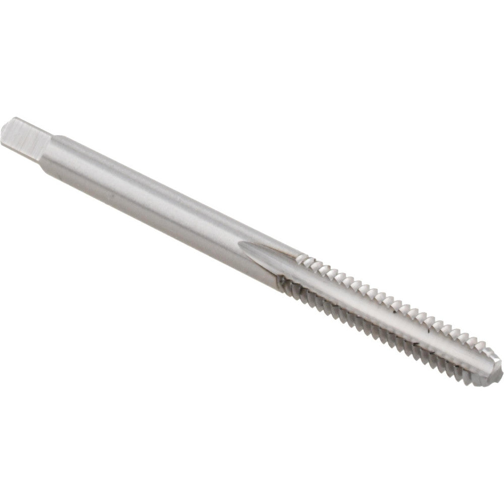 Kennametal 1541532 Straight Flute Tap #6-32 UNC, 3 Flute, Bottoming Chamfer, 2B Class of Fit, High-Speed Steel, Bright/Uncoated Finish