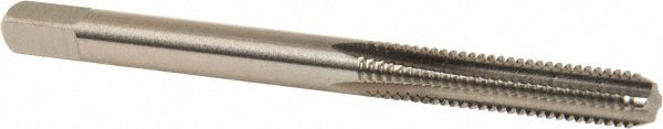 Kennametal 1541498 Straight Flute Tap #8-32 UNC, 4 Flute, Bottoming Chamfer, 2B Class of Fit, High-Speed Steel, Bright/Uncoated Finish