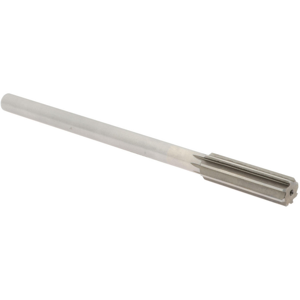 Value Collection SM0405800 Chucking Reamer 0.5800" Dia, 8" OAL, 2" Flute Length, Straight Flute, Straight-Cylindrical Shank, HSS