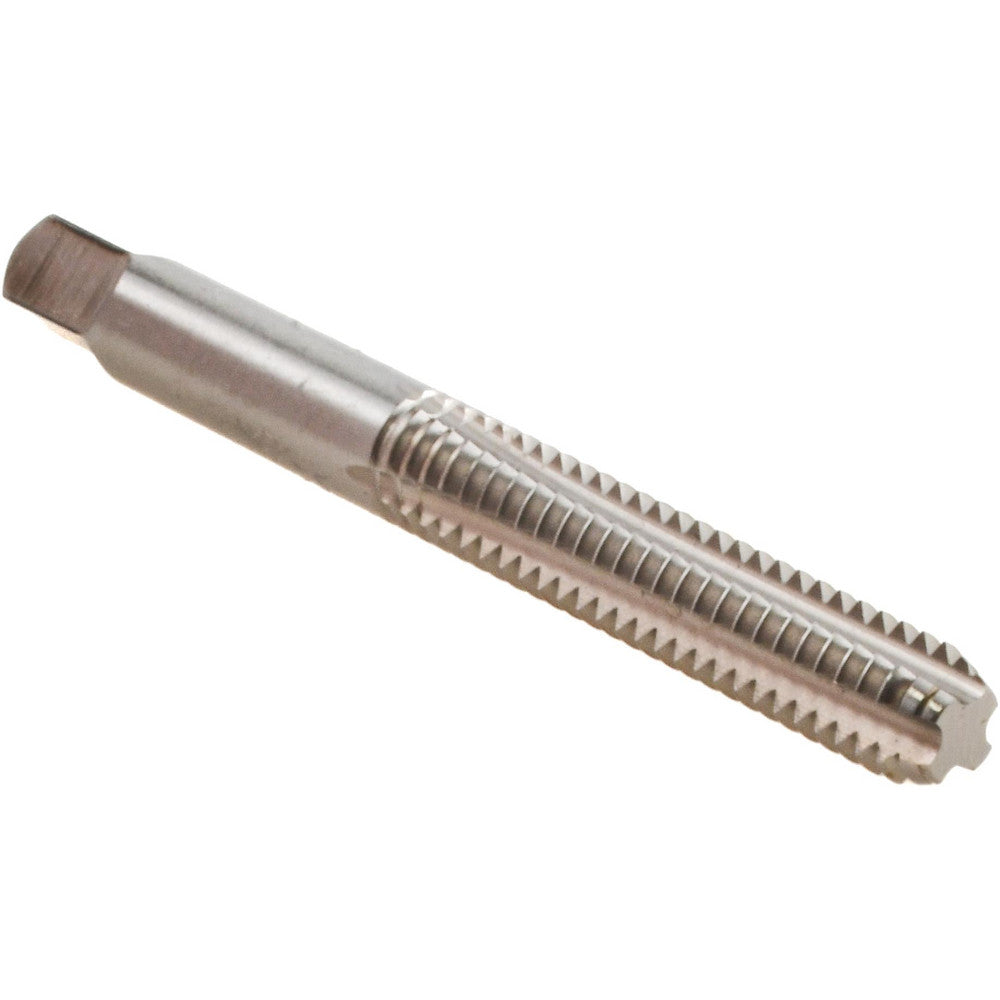 Kennametal 1542149 Straight Flute Tap 1/4-20 UNC, 4 Flute, Bottoming Chamfer, 3B Class of Fit, High-Speed Steel, Bright/Uncoated Finish