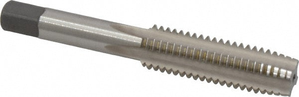 Kennametal 1542757 Straight Flute Tap 1/2-13 UNC, 4 Flute, Plug Chamfer, 3B Class of Fit, High-Speed Steel, Bright/Uncoated Finish