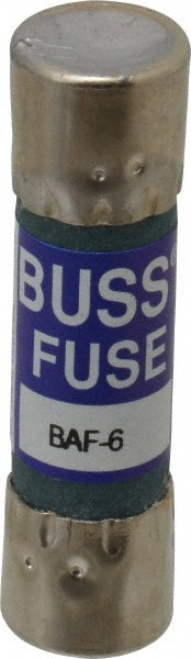 Cooper Bussmann BAF-6 General Purpose Fuse Fast-Acting, 250 V, 6.00 A