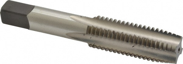 Kennametal 1542912 Straight Flute Tap 3/4-10 UNC, 4 Flute, Plug Chamfer, High-Speed Steel, Bright/Uncoated Finish