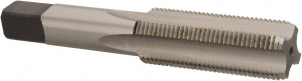 Kennametal 4131300 Straight Flute Tap 3/4-16 UNF, 4 Flute, Bottoming Chamfer, 2B Class of Fit, High-Speed Steel, Bright/Uncoated Finish