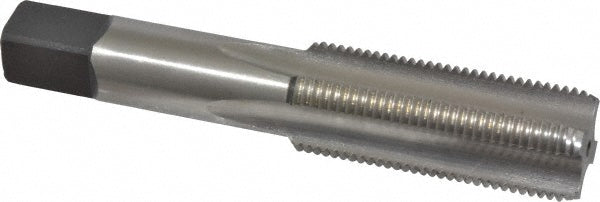 Kennametal 4131357 Straight Flute Tap 7/8-14 UNF, 4 Flute, Bottoming Chamfer, 3B Class of Fit, High-Speed Steel, Bright/Uncoated Finish