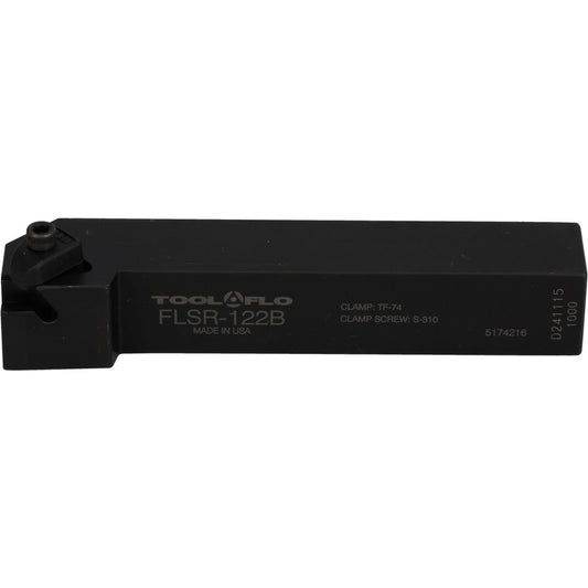 Tool-Flo 93401208B Indexable Threading Toolholder External, Right Hand, 3/4 x 3/4" Shank