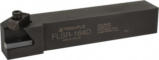 Tool-Flo 93401620D Indexable Threading Toolholder External, Right Hand, 1 x 1" Shank