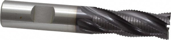 OSG 4550511 Square End Mill 5/8'' Dia, 1-5/8'' LOC, 5/8'' Shank Dia, 3-3/4'' OAL, 4 Flutes, Cobalt