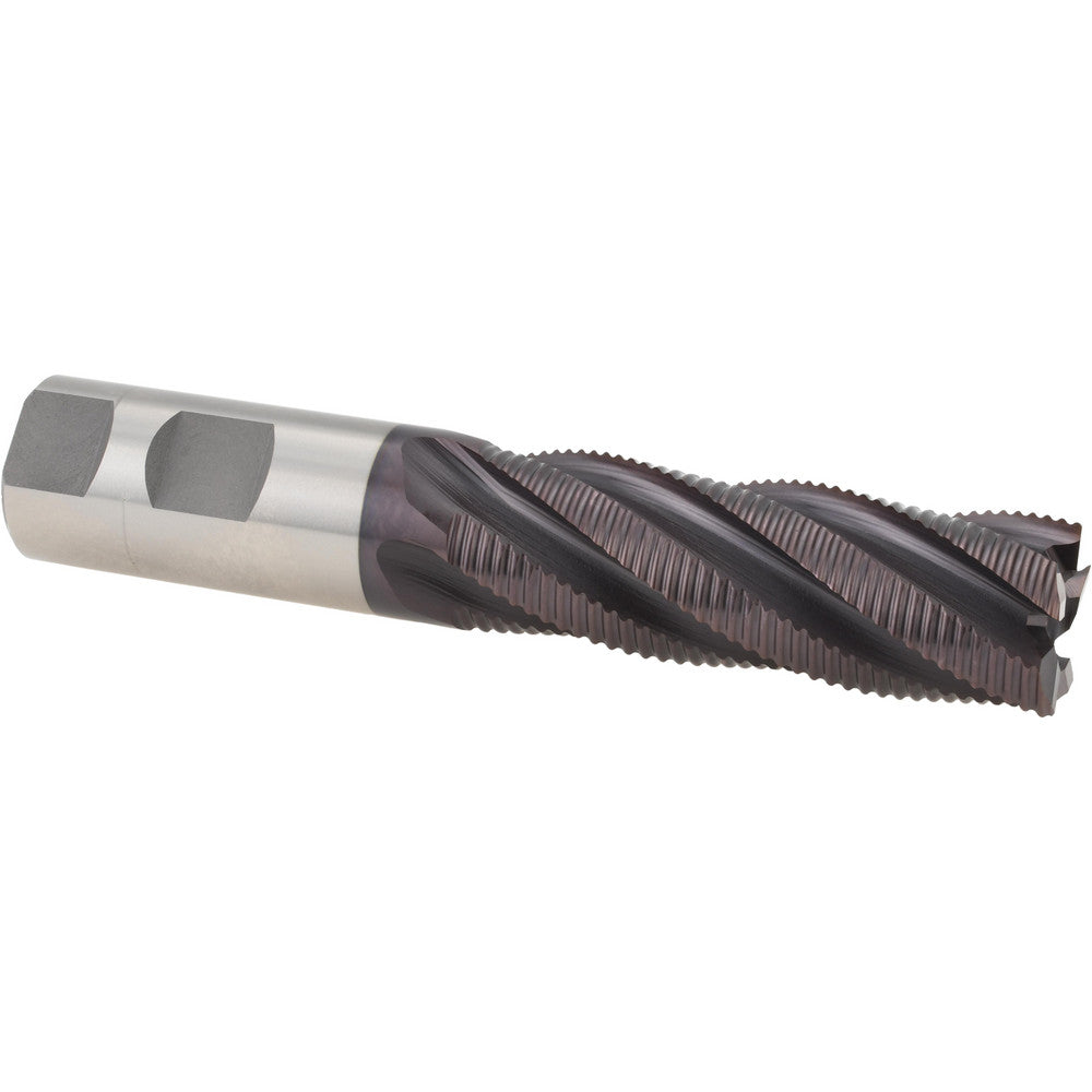 OSG 4560711 Roughing End Mill 1" Dia, 5 Flutes, Single End, Cobalt