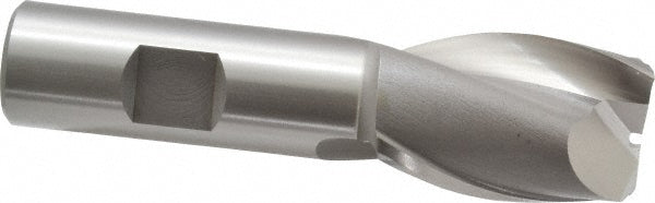 OSG 5203300 Square End Mill 1'' Dia, 1-1/2'' LOC, 3/4'' Shank Dia, 3-3/4'' OAL, 2 Flutes, Cobalt