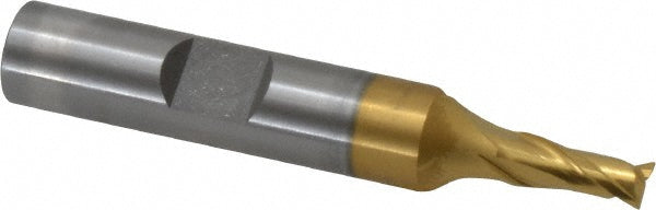 OSG 5200205 Square End Mill 3/16'' Dia, 7/16'' LOC, 3/8'' Shank Dia, 2-5/16'' OAL, 2 Flutes, Cobalt