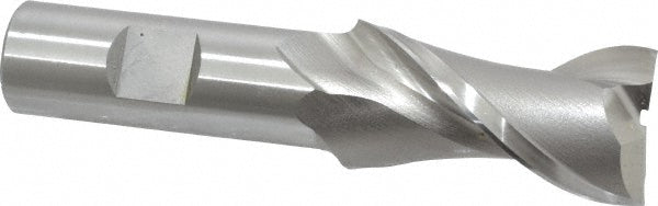 OSG 5303300 Square End Mill 1'' Dia, 1-7/8'' LOC, 3/4'' Shank Dia, 4-1/8'' OAL, 2 Flutes, Cobalt