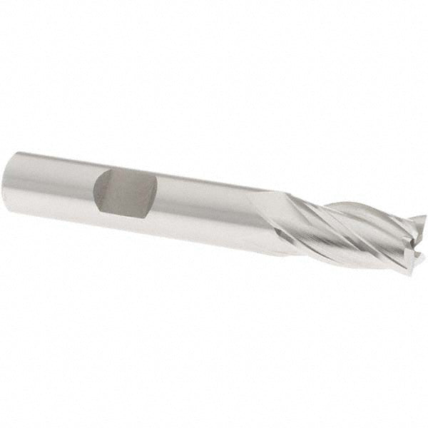 OSG 5400500 Square End Mill 3/8'' Dia, 3/4'' LOC, 3/8'' Shank Dia, 2-1/2'' OAL, 4 Flutes, Cobalt