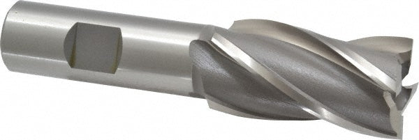 OSG 5403300 Square End Mill 1'' Dia, 1-7/8'' LOC, 3/4'' Shank Dia, 4-1/8'' OAL, 4 Flutes, Cobalt